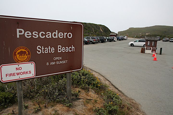Pescadero State Beach on the San Mateo County coast